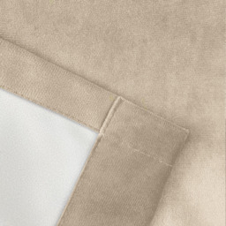 Pair of Oxford Blackout Velvet Supersoft Tape Top - Cream / 117cm / 183cm - thumbnail 2