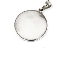 Tree of Life Silver Pendant with Mother of Pearl Jewelry, Spiritual  - Silver
