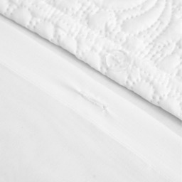 Deluxe Quilted Grandeur Pinsonic Duvet Sets - White / Single - thumbnail 3