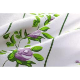 Rosebud Flannelette Sheet Set - Lilac / King - thumbnail 5