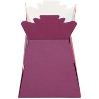 Flower Transporter Box, Living Vase - Burgundy - image 1