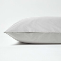 200 Thread Count Egyptian Cotton Housewife Pillowcase - Silver Grey / 80cm - thumbnail 2