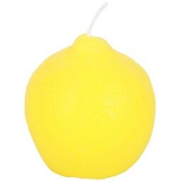 Set of 3 Fruit Shaped Decorative Candles - Lemon Candles - thumbnail 4