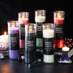 Prosperity Lavender Spell Candle for Abundance Growth - Lavender - thumbnail 4