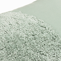 Radian Semi Circle Tufted Cotton Tasselled Cushion - Eucalyptus - thumbnail 5