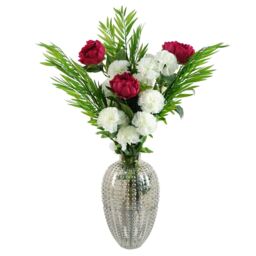 Premium Luxury Glass Vase - Grey / 35cm / 22cm - thumbnail 2