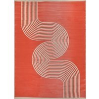 Urban Collection Wave Outdoor Rug - Terra / 150 x 220 cm Rectangle - thumbnail 1