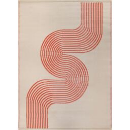 Urban Collection Wave Outdoor Rug - Terra / 150 x 220 cm Rectangle - thumbnail 3