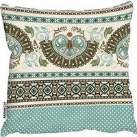 Egyptian, Greek, Roman Style Cushion - Green / 60cm