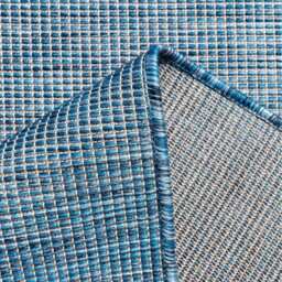 Navy Blue Soft Plastic Value Indoor Outdoor Area Rug - Navy Blue / 170 x 117cm - thumbnail 4