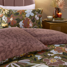 Asterea Floral Duvet Cover Set - Multicolour / Double - thumbnail 2