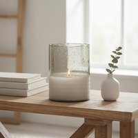 Glynn Natural Large Candle Holder - Brown