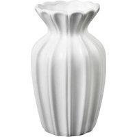 White Ceramic Flower Vase - H23.5cm