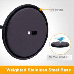Poster Stand Floor Sign Holder - Black - thumbnail 4