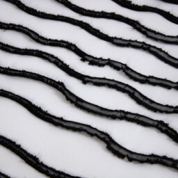 Marina Tufted Duvet Set - Black / Double - thumbnail 5