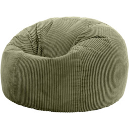 Classic Cord Bean Bag - Green - thumbnail 2