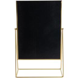 22 x 50cm Rectangle Makeup Mirror - Gold / 1 - thumbnail 4