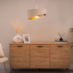 Trekan Cream Ceiling Pendant Shade - Cream - thumbnail 4