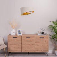 Trekan Cream Ceiling Pendant Shade - Cream - thumbnail 1