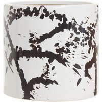 Sorrell Black and White Large Planter - Black & White