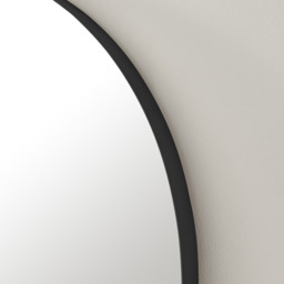 Ottilie Arched Full Length Lean To Wall Mirror Large Modern Design - Black - thumbnail 5