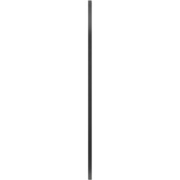 Ottilie Arched Full Length Lean To Wall Mirror Large Modern Design - Black - thumbnail 2
