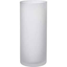 Frosted Glass Cylinder Vase - Clear Frosted / 30cm - thumbnail 4