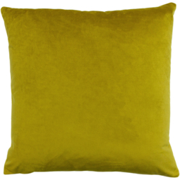 Palm Grove Velvet Jacquard Cushion - Gold/Teal / Feather - thumbnail 2