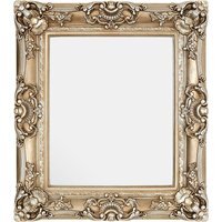 Athena Medium Round Silver Wall Mirror - Gold
