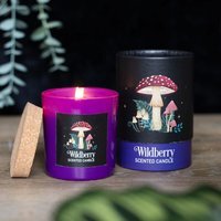 Forest Mushroom Scented Jar Candle - Wildberry - image 1