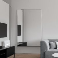 Artus - Silver Aluminium Edged Wall Mirror - Silver