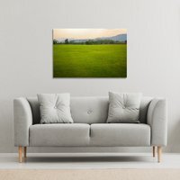 image of lush grass field Canvas Print - Green / 31cm / 41cm - image 1