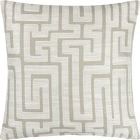 Lauder Jacquard Cushion - Ecru / Polyester - image 1