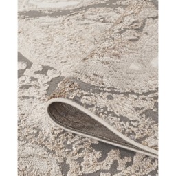 Elysium Modern Abstract Action Living Room Area Rug Metallic Sheen-Astral Gold - Gold / 220cm - thumbnail 4