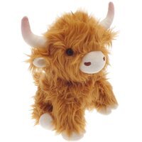 Highland Cow Weighted Door Stop - Brown - image 1
