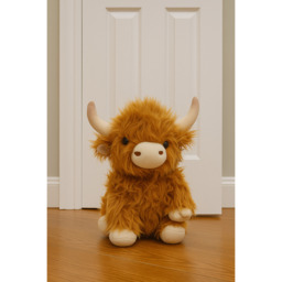 Highland Cow Weighted Door Stop - Brown - thumbnail 3