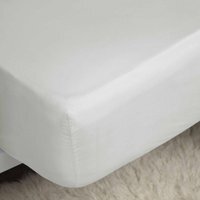 100 Cotton Sateen Extra Deep Fitted Sheet - BM183 - Ivory / Superking