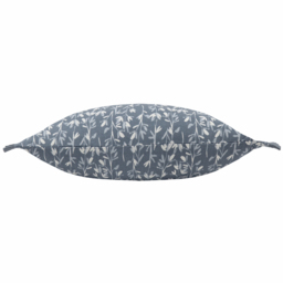 Belle Cotton Cushion - French Blue / Polyester - thumbnail 5