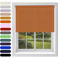 Daylight Roller Blind - Burnt Orange / 90cm - thumbnail 1