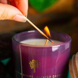 Soy Wax Scented Candle - 130g - Cinnamon & Orange - thumbnail 3
