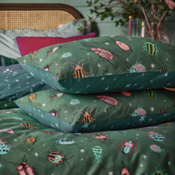 Insect Duvet Cover Set - Multicoloured / Super King - thumbnail 3