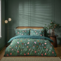 Insect Duvet Cover Set - Multicoloured / Super King - thumbnail 4