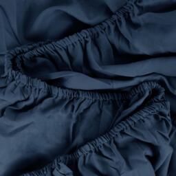 Bed Sheet Deep Fitted - Navy Blue / Single - thumbnail 5