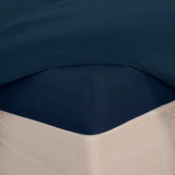 Bed Sheet Deep Fitted - Navy Blue / Single - thumbnail 2