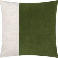 Morden Soft-Washed Velvet Cushion - Olive / 100 Polyester