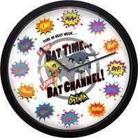 DC Batman BAT TIME Wall Clock - Multi - thumbnail 1