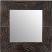 Komo Wall Mirror - Brown