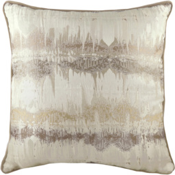 Inca Jacquard Cushion - Mocha / 56cm / Polyester - thumbnail 2