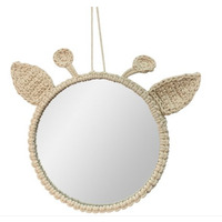 Kids Giraffe Mirror - Natural