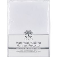 Waterproof Quilted Mattress Protector - Single - image 1